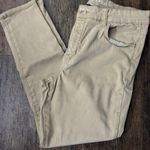 American Eagle Jeggings Stretch Khaki Pants Womens Size‎ 14 Short Casual Tan Size 14P Photo 7