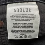 AGOLDE NWT 90s Pinch Waist Short High Rise in Nix Distressed Black Size 25 Photo 8