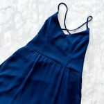 Show Me Your Mumu Godshaw Goddess Gown Crisp Navy Blue NWOT Small *Short Lining Photo 2