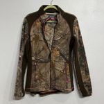 Game Winner  Green Camo Full Zip Sweater Sz M Photo 1