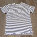 Vintage Pooh Bear Blue & White Striped T Photo 3