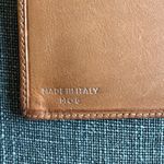 CELINE  Vintage Triomphe Tan and Brown Logo Wallet Photo 4