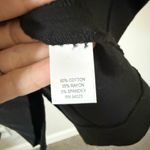 Banana Republic  Sloane Shift Mini Dress in Black Size 4P Photo 4