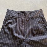 Nasty Gal  / Pinstripe Smart High Waisted Pants / black / 2 Photo 7