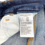 American Eagle  Next Level Stretch Jeans Curvy Hi-Rise Dark Wash Jeggings Photo 7