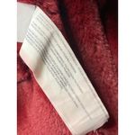 Mango MNG Women's Blue Hooded Fleece Lined Tie Waist Parka Long Jacket Size M Photo 4