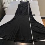 NWT Lulus True Passion Black Lace V Back Sleeveless Mermaid Maxi Dress Size 1X Photo 9