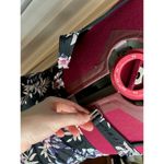 Ambrielle tankini top swimsuit floral black pink purple underwire Size XL Photo 6