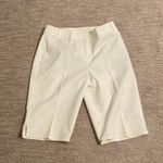 St. John Cream Bermuda Shorts Photo 0