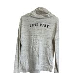 PINK - Victoria's Secret PINK Victoria Secret Sweatshirt Pullover Size Medium  Cowl Neck Spell Out Photo 3