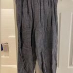 Current Air  Flowy Linen Pants Small Photo 0