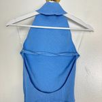 House Of CB  Anura Open Back Halter Minidress in Dutch Canal Size Medium Photo 10