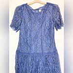 Sundance  Blue Lace Overlay Dress Size S Photo 3