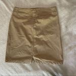Gap Vintage Tan Corduroy Skirt Dark Academia Womens 4 90s Modest Preppy Photo 2