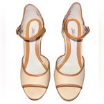 Lela Rose🦎for Payless Espadrille Wedge Sandals🌵 Tan Size 6.5 Photo 1