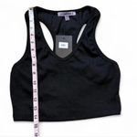 ‎Racerback Cropped Tank Top Black Size M Photo 15