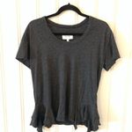 Current/Elliott CURRENT/ELLIOT Grey Tee 257 Photo 1