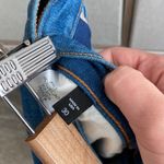 Veronica Beard  stripe high rise crop jeans Photo 6