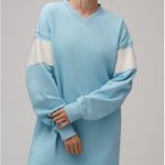 Anthropologie Anthro Araminta James Long-Sleeve V- Neck Fleece Mini Dress. Size S. MSRP $169 Photo 0