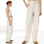 Aritzia Wilfred Free Ascendant Tan Barrel Pant Size 2 Photo 1