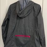 ASICS rain jacket grey with pink Photo 5