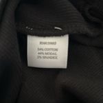 Bobi  Lis Angeles Women’s Black Cowl Neck‎ Ribbed Long Sleeve Top Size Medium $80 Photo 7