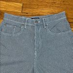 Vintage Halston jenaswear Blue and White Capris Size 6 Photo 1