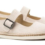 Seavees  Mesa‎ Mary Jane Espadrilles Pink & Cream Stripe Size 8.5 Photo 0