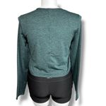 Girlfriend Collective Womens Athletic Crop Top Long Sleeve Pullover Green XXL Photo 2
