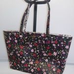 Kate Spade  EUC Floral Tote Bag Purse w/ Card Wallet Photo 2