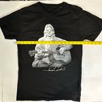 Kurt Cobain Unplugged Live W/‎ Guitar Signature Black T Photo 1
