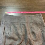 Talbots  Petites Heritage Italian Wool Blend Skirt Gray Size 2‎ Stretch Academia Photo 6