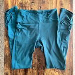 Gilly Hicks Green Crossover Pocket Leggings Photo 2