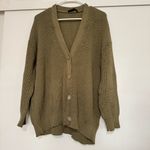 Jenni Kayne  Cotton Cocoon Cardigan Sweater Sage Green Photo 3