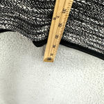 Vince Shift Dress Womens Small Black Tweed Long Sleeve Wool Blend Mixed Media Photo 3