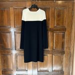 Athleta NWT Derek Lam 10 C  Womens Size Small Knit Sweater Dress Athleisure Black Photo 2