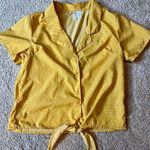 Japna  Yellow Polka Dot Shirt Photo 0