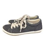 Taos Women's Star‎ Canvas Sneakers Gray Lace Up Comfort Casual Shoes Size 6.5 Photo 1