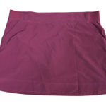 32 Degrees Heat Athletic Skort with Pockets Burgundy Activewear Running‎ Tennis Golf Skirt Photo 0