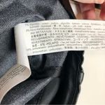 ZARA Vegan Faux Leather Black Button Down Long Sleeve Shirt or Mini Dress size M Photo 15