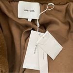 Vince NWT Faux Fur Teddy Bear Soft Coat Walnut Brown L Photo 8