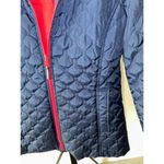 Tommy Hilfiger  Women's 3-in-1 All Weather Quilted Jacket Navy Red Accents Small Photo 6