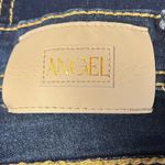 Angel LA Rhinestone Embellished Bootcut Jeans Bling Y2K Western Style 11/28 Blue Size undefined Photo 5