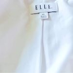 Elle  White Pink Purple & Blue Textured Tweed Blazer Photo 7