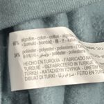 ZARA Women’s Fleece Drawstring Midi Skirt Sage Green Size Large NEW Photo 13