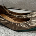 Tieks  Metallic Gold Foldable Ballet Flat Size 8 Photo 0