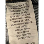 Indigo Rein Womens Jeans Size 13 Straight Leg High Rise Dark Wash 30" Waist Photo 6