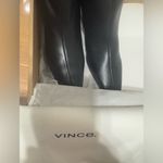 Vince  NY Beverly Wedge Leather Boots Size 8.5 Black- NEW In Box with dust bag! Photo 9