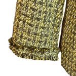 Peck & Peck Size 12 Green Tweed Blazer Jacket Jewel Embellished Career Photo 1