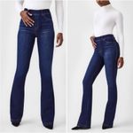 Spanx Midnight Shade Pull On Flare Jeans Sz.L Photo 1